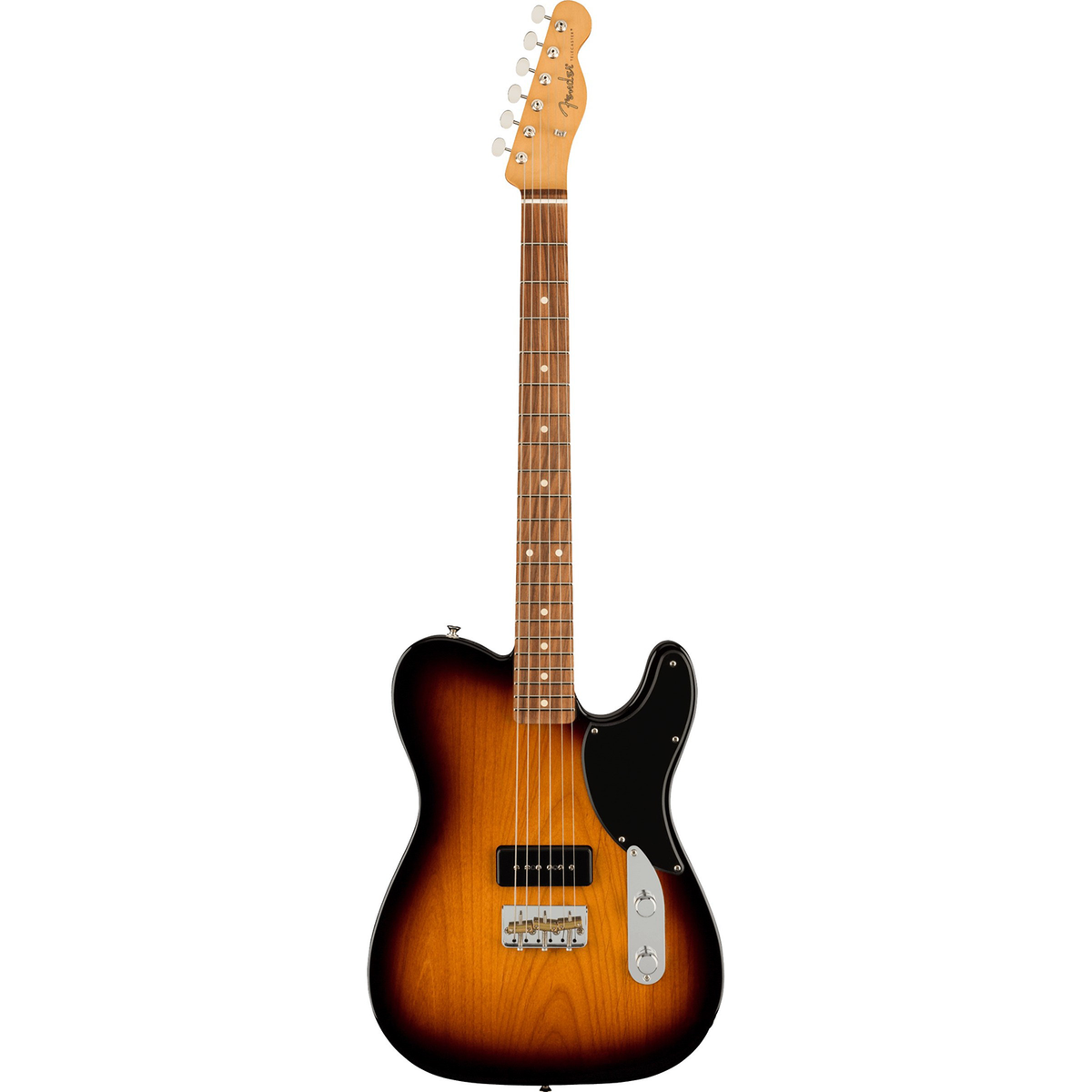 Fender Noventa Telecaster Electric Guitar, Pau Ferro Fingerboard - 2-Color Sunburst