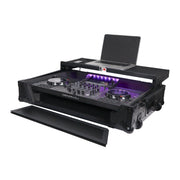 ProX XS-SCLIVE4LTBLATA Case with Laptop Shelf RGB LED 1U Rack Space - Black