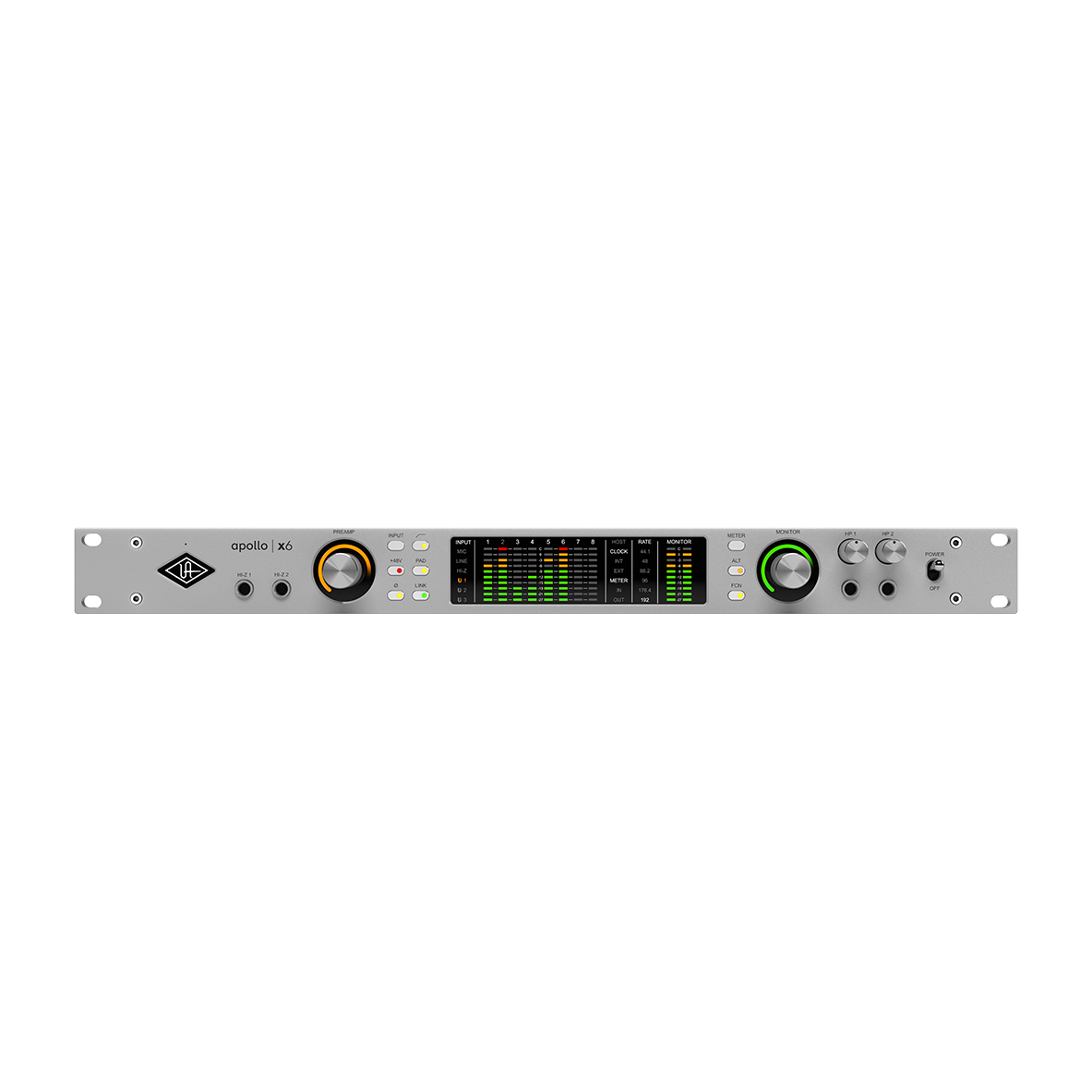 Universal Audio Apollo x6 Thunderbolt Audio Interface with UAD Analog Classics