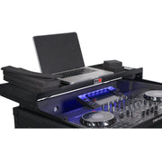 ProX XS-SCLIVE4LTBLATA Case with Laptop Shelf RGB LED 1U Rack Space - Black