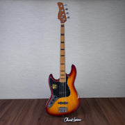 Sire V5 Alder-4 Left-Handed Bass Guitar - Tobacco Sunburst