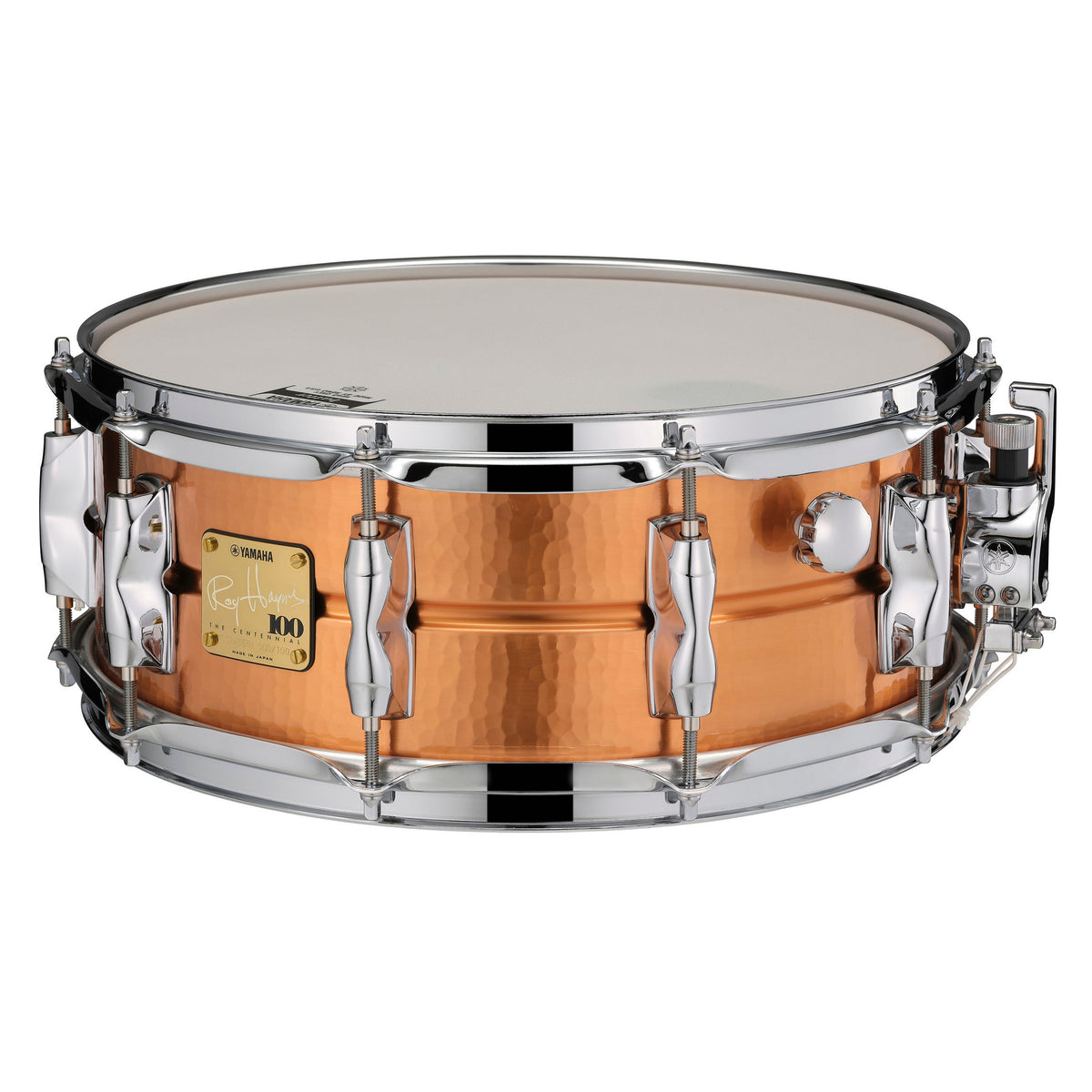 Yamaha 5.5 x 14-Inch Limited Edition Roy Haynes Signature Copper Snare Drum
