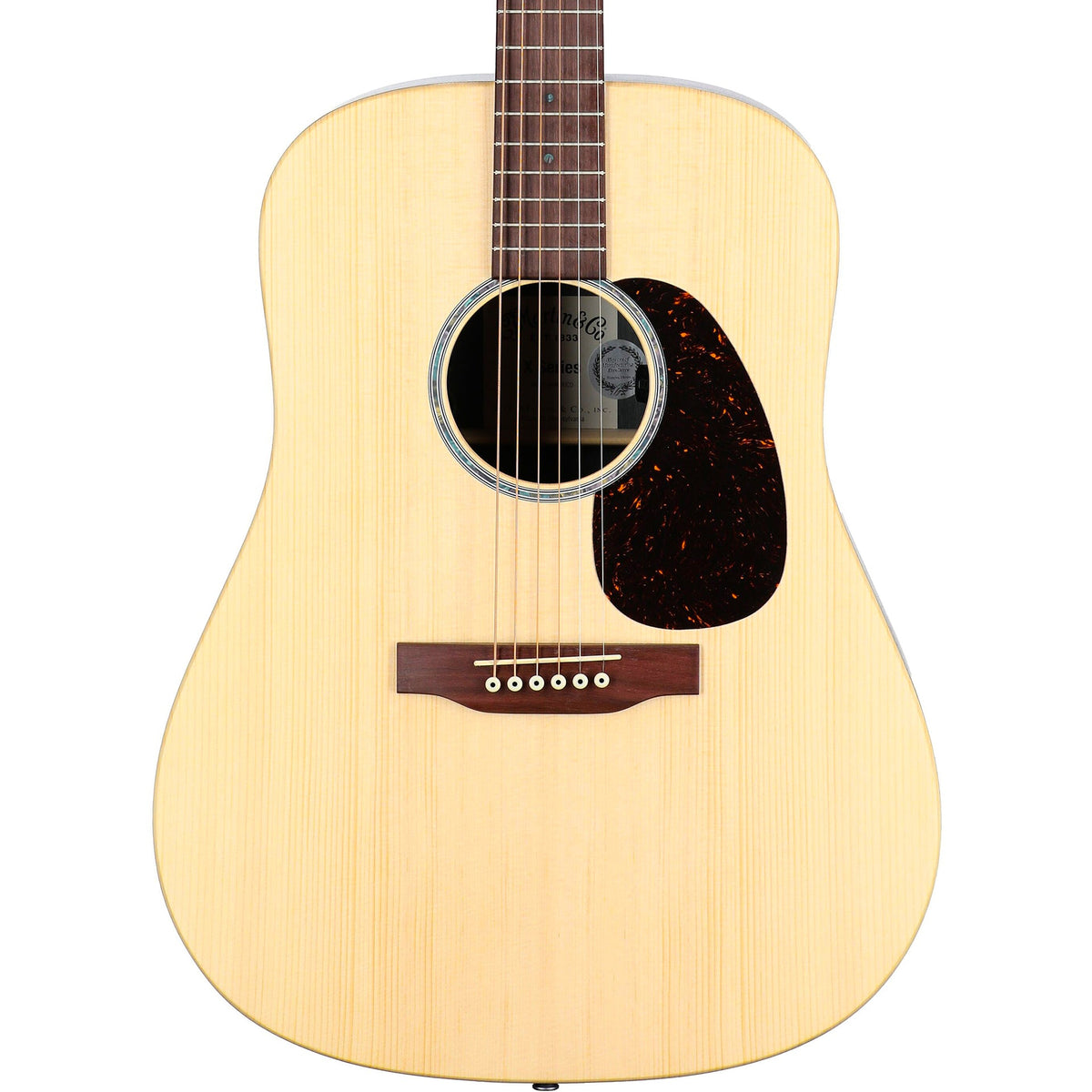 Martin D-X2E Brazilian Rosewood Dreadnought Acoustic Electric Guitar