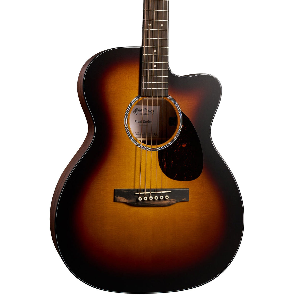 Martin OMC-10E Modern Road Series Acoustic Electric Guitar - 1935 Sunburst