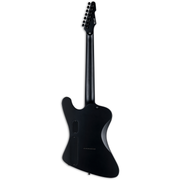 ESP LTD Phoenix-7 Baritone Black Metal 7-String Electric Guitar - Black Satin