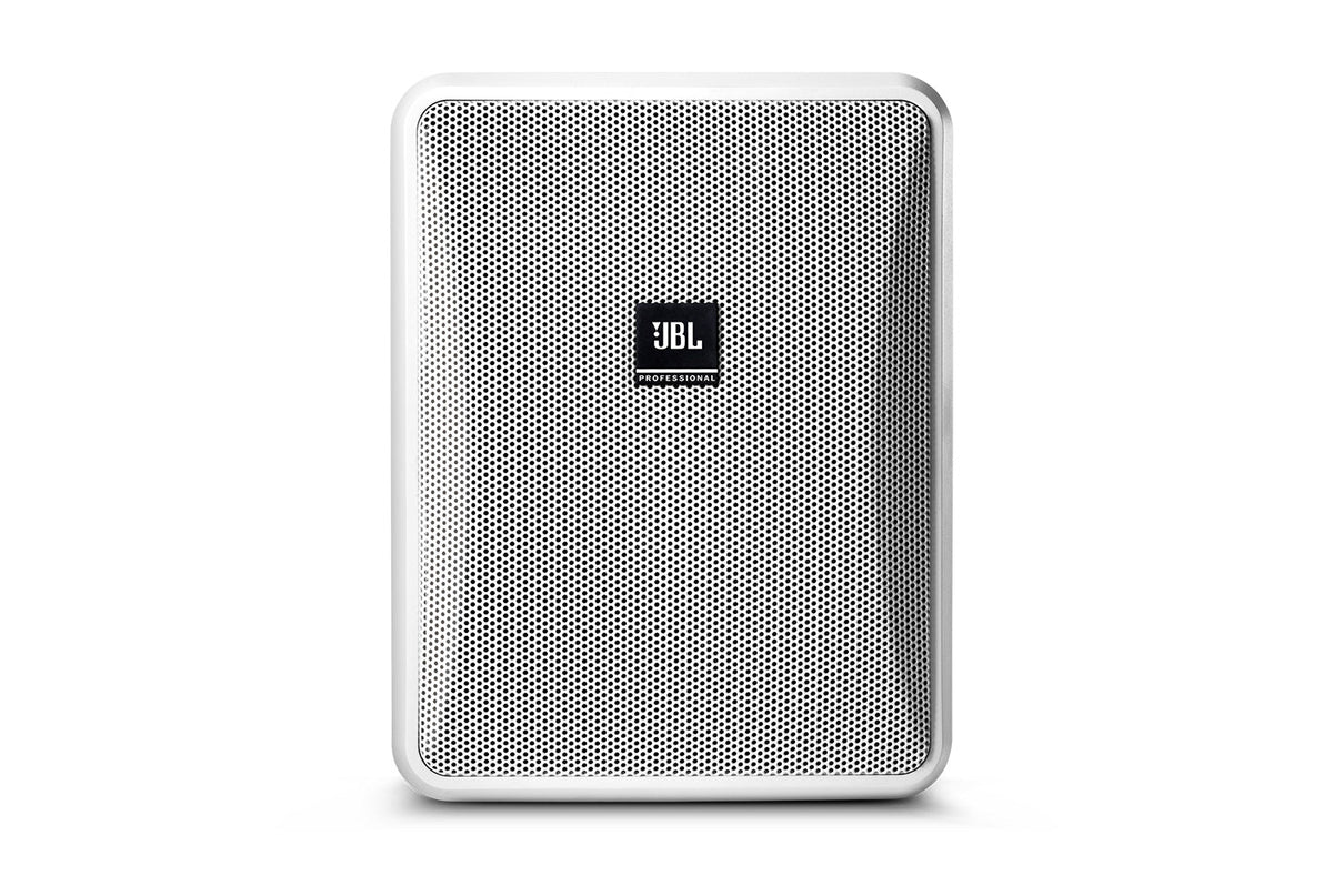 JBL Control 25-1 Compact Indoor/Outdoor Background/Foreground Speaker (Pair) - White - New