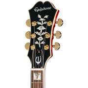 Epiphone Masterbuilt Gem Archer Sheraton Singature Semi-Hollow Electric Guitar - Cherry Red