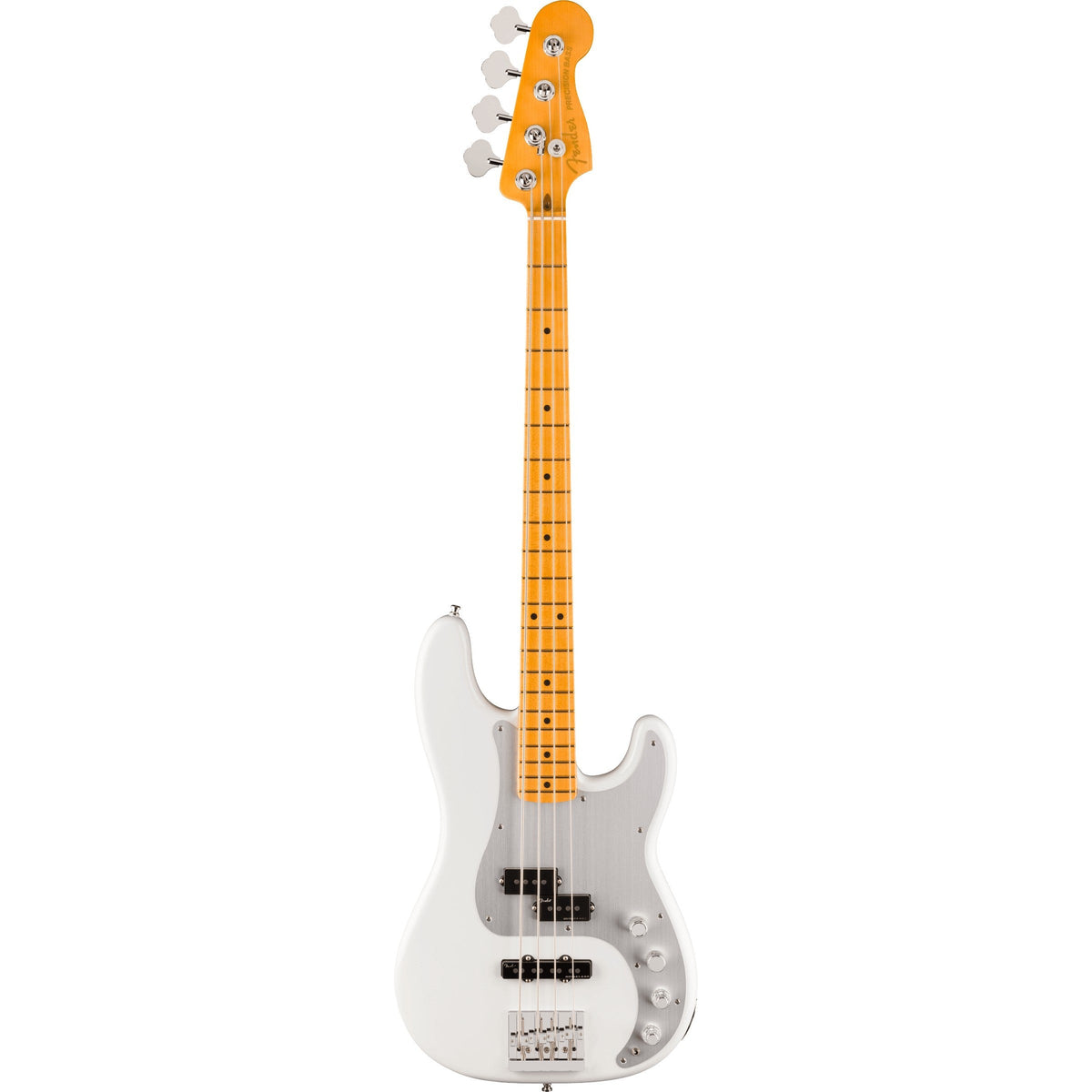 Fender American Ultra II Precision Electric Bass Guitar, Maple Fingerboard - Avalanche
