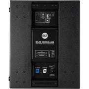 RCF SUB 8004-AS Professional Series 2500W 18" Active Subwoofer - Black