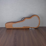Powers Electric A-Type Electric Guitar - Pale Ale With White Pearloid - #B131