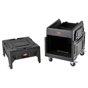 SKB 1SKB19-R1208 12U Top 8U Bottom Gig Rig Mixer Rack Case