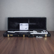Brubaker USA JXB 4 4-String Electric Bass Guitar - White Gloss