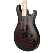 PRS Dustie Waring Signature CE24 Electric Guitar - Satin Fire Red w/Black Wrap Custom Color