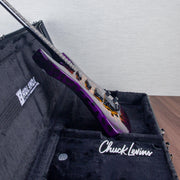 Badlands GX1 Hellcat HSS Electric Guitar - Sunset Leopard With Keeley Limited Edition Hellcat Caverns Delay/Reverb Effects Pedal - #US24LPB0008