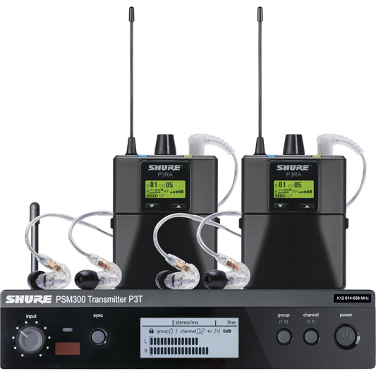 Shure PSM300 Twin Pack Pro - J13 Frequency