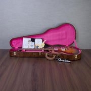Gibson Custom Shop 1959 Les Paul Standard Reissue 5A Quilt Maple Top Electric Guitar - Faded Tobacco Sunburst - #960034