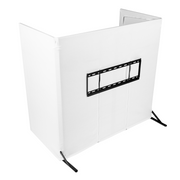 Gator Frameworks GFW-DJFACADE-TVM DJ Facade with TV Mount