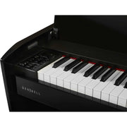 Dexibell VIVOH10BKP VIVO H10 Digital Upright Piano with Bench (Polished Black)