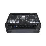 ProX XS-RANESYSONEWBL Flight Case For RANE SYSTEM ONE Dj Controller Wheels - Black