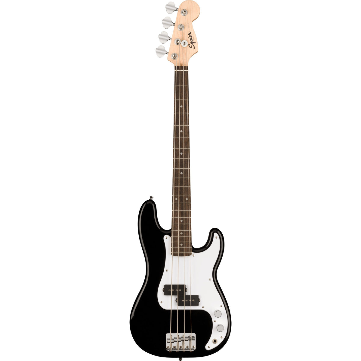 Squier Mini Precision Electric Bass Guitar - Black