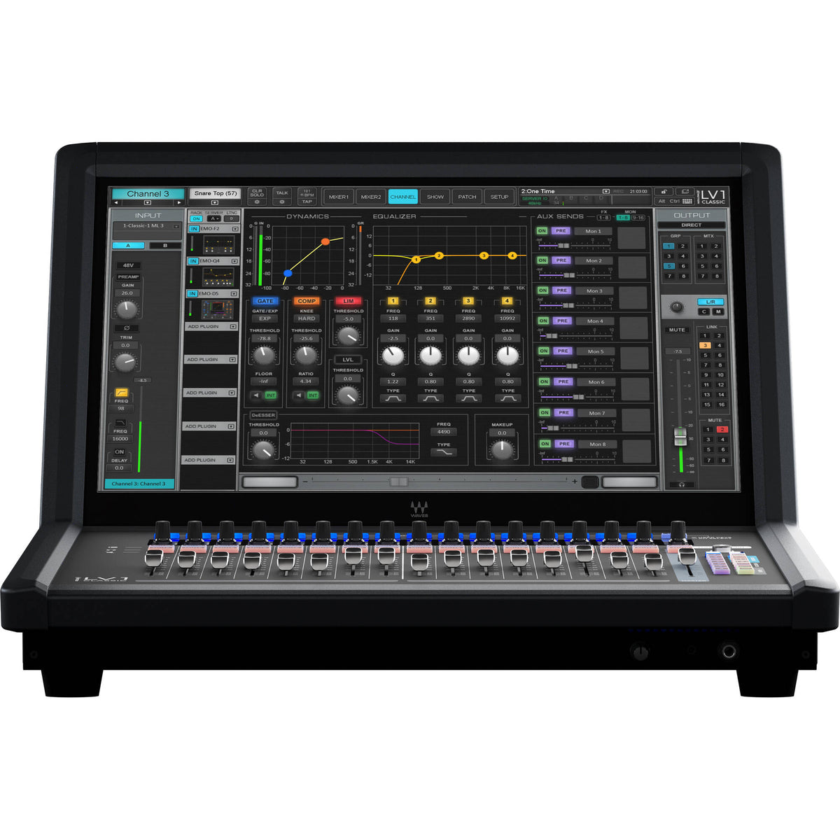 Waves eMotion LV1 Classic Live 64ch Mixing Console