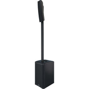 QSC KC12 Active 12" 3-Way Column Loudspeaker System with Bluetooth - Black