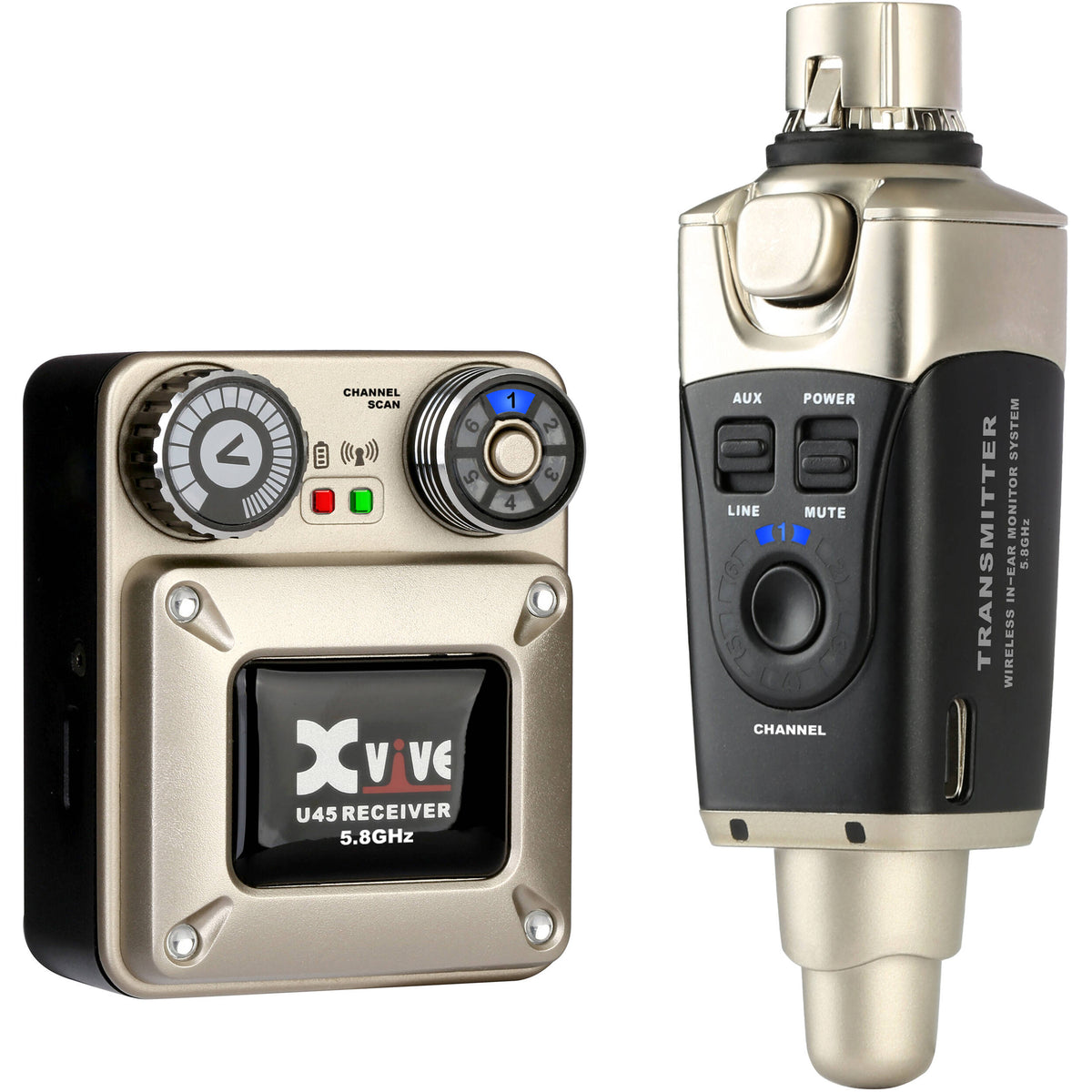 Xvive Audio U45 Wireless In-Ear Monitor System
