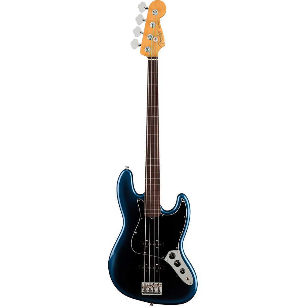 Fender American Professional II Fretless Jazz Bass, Rosewood Fingerboard - Dark Night