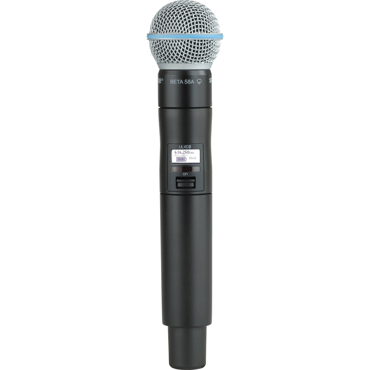 Shure ULXD2/B58 Handheld Mic Transmitter with Beta 58A Capsule - G57 Frequency