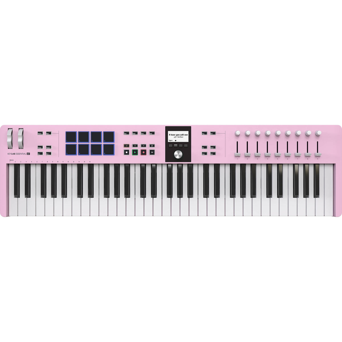 Arturia Keylab Essential 61 MK3 - Rose Quartz