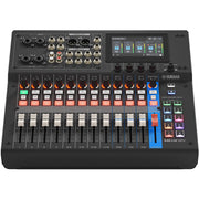 Yamaha MGX12V B 18-Channel Digital Mixing Console w/Audio/Video Interface - Black