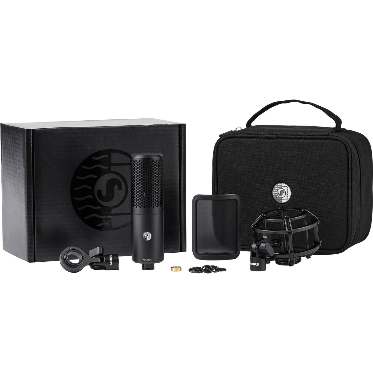 Shure KSM40C Condenser Mic, Cardioid Studio Bundle