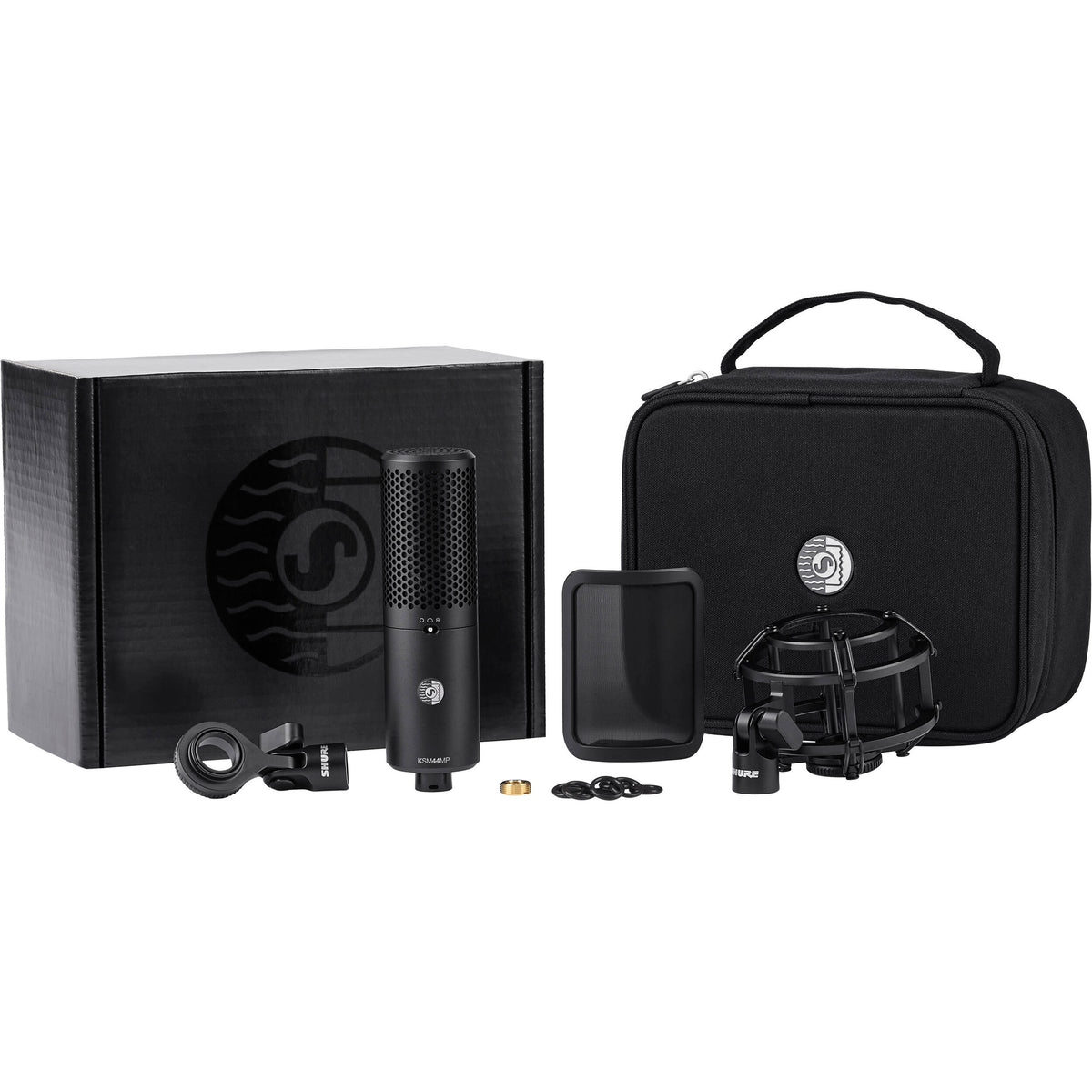 Shure KSM44MP Large-Diaphragm Multi-Pattern Condenser Microphone