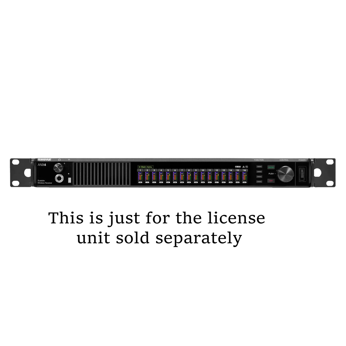 Shure ANX4 Single Channel Wireless License