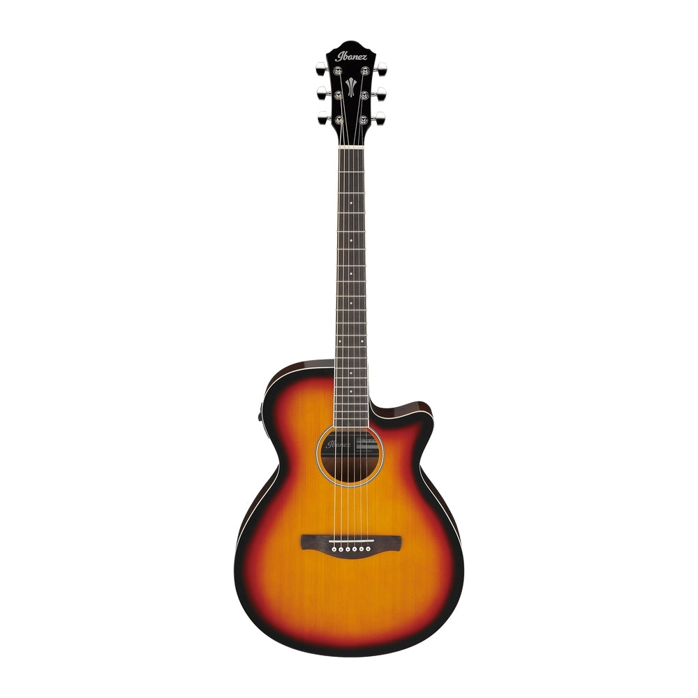 Ibanez AEG7 Acoustic Guitar -Transparent Vintage Sunburst