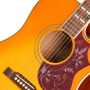 Epiphone Hummingbird Studio EC Acoustic Electric Guitar - Heritage Cherry Sunburst