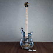 Spector Euro 5 LT 5-String Bass Guitar - Exotic Poplar Burl Blue Fade - CHUCKSCLUSIVE - #]C121SN 21050