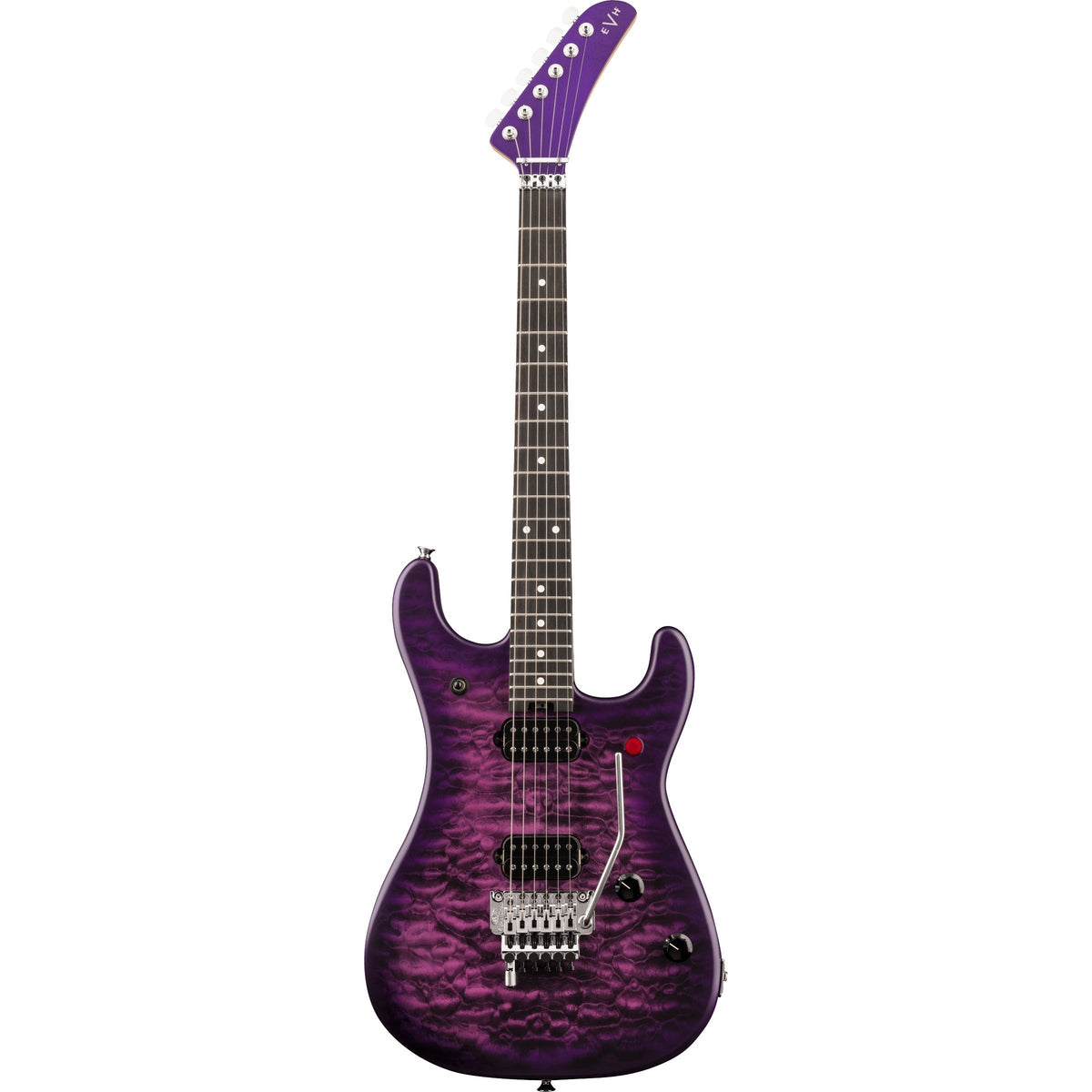 EVH 5150 Series Deluxe QM Electric Guitar, Ebony Fingerboard - Purple Daze