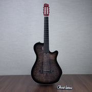 Godin MultiAc Grand Concert SA Nylon String Acoustic-Electric Guitar - Trans Black - CHUCKSCLUSIVE - #25311335