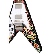 Epiphone Jimi Hendrix "Love Drops" Left-Handed Flying V Electric Guitar