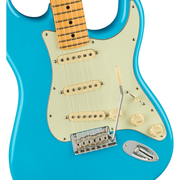Fender American Pro II Stratocaster Electric Guitar - Miami Blue with Maple Neck