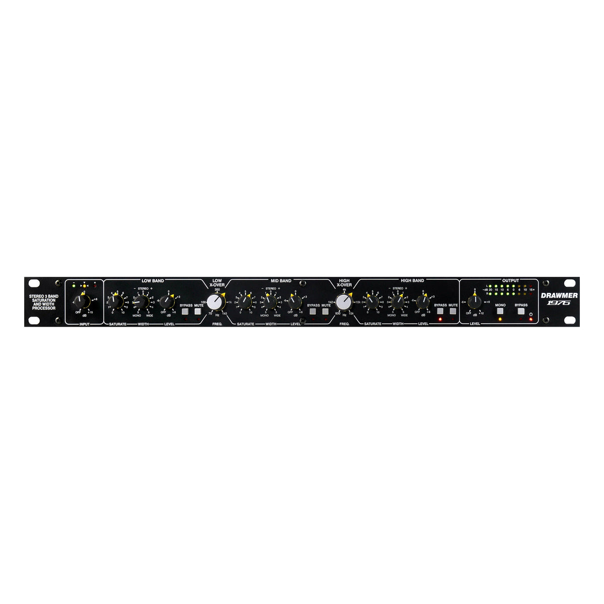 Drawmer 1976 Stereo 3-Band Saturation & Width Process