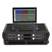 SKB Injection-Molded 2 RU Studio Flyer Rack Case