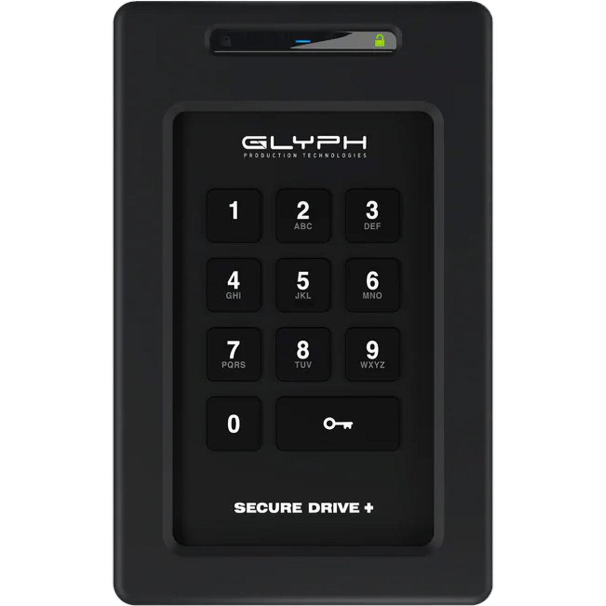 Glyph SecureDrive Plus Keypad, Bus-powered, USB-Micro B / USB-C 4 TB