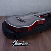 Godin MultiAc Grand Concert SA Nylon String Acoustic-Electric Guitar - Trans Black - CHUCKSCLUSIVE - #26317993