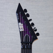 ESP USA M-II DX Electric Guitar - Dark Purple Sunburst - #US26087