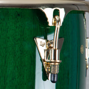 LP Custom Shop Junior Wood Conga Set - Green with Gold Hardware