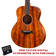 Taylor GS Mini-e Koa Acoustic-Electric Guitar and Taylor Digital Hygrometer Bundle
