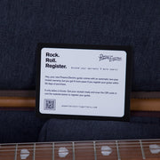 Powers Electric A-Type Select Maple Electric Guitar - Wild Honey Burst - #B220
