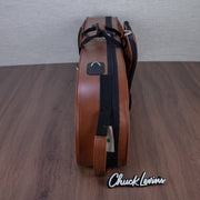 Marcus Bonna Light Case for Tenor Trombone with Small Bell - Brown Leather